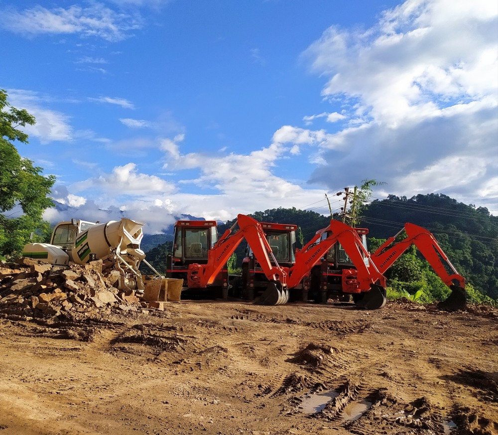 Representational Image: Road construction along  NH-29 Dimapur to Kohima sector. (Morung file Photo)